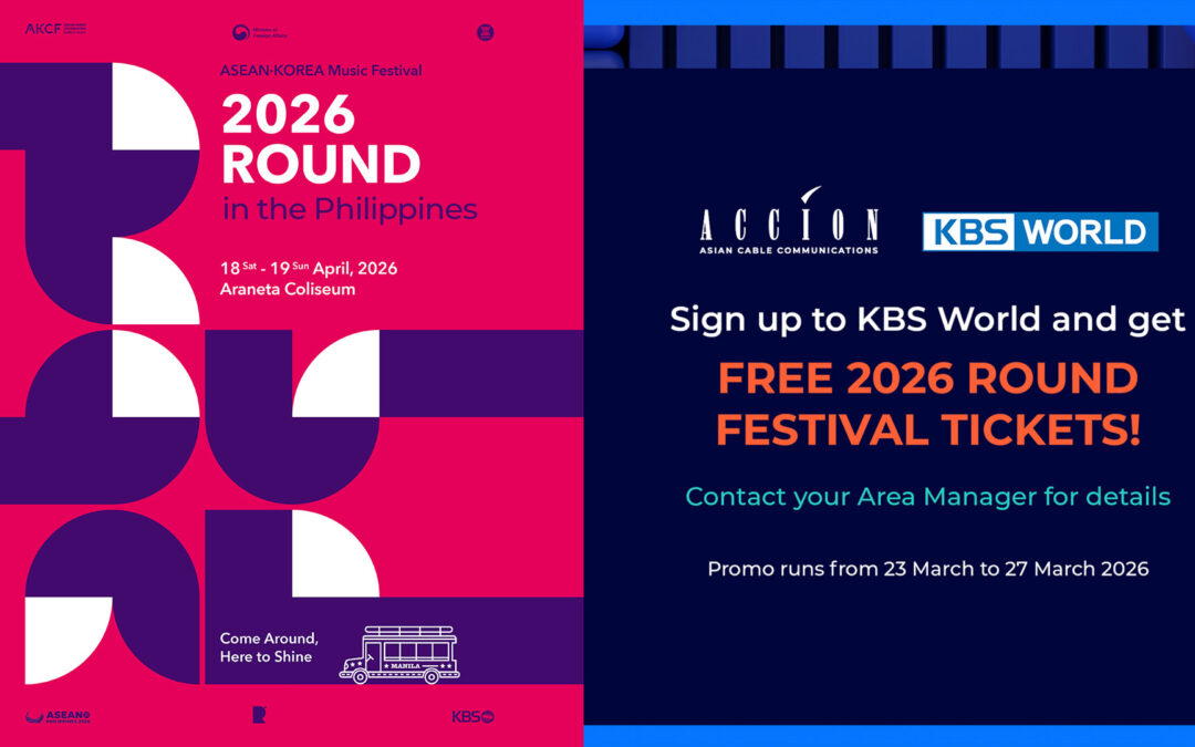 KBS 2026 ROUND in the Philippines FREE Tickets